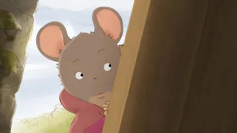Эрнест и Селестина зимой — кадр 10